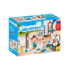 Playmobil - City Life - Anya és apa a fürdőszobában játékszett
