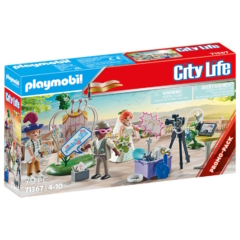Playmobil - City Life - Esküvői selfie-box játékszett 