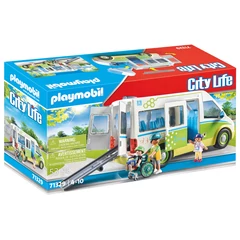 Playmobil - City Life - Iskolabusz játékszett