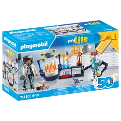 Playmobil - City Life - Kutató robotokkal játékszett (71450)