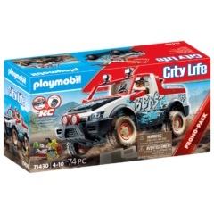 Playmobil - City Life - Rallys autó játékszett