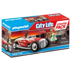 Playmobil - City Life - Starter Pack - Hot Rod kezdő játékszett