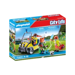 Playmobil - City Life - Sürgősségi jármű játékszett