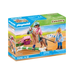Playmobil - Country - Lovagló óra játékszett