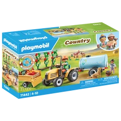 Playmobil - Country - Traktor utánfutóval és víztartállyal játékszett