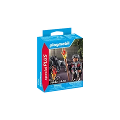 Playmobil - Special Plus - Harcos farkassal játékszett (71482)