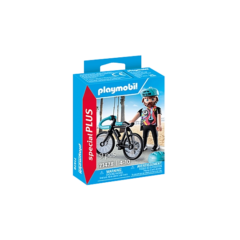 Playmobil - Special Plus - Paul a bicikliversenyző játékszett (71478)