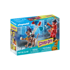 Playmobil- Scooby-Doo! - Ghost Clown kaland játékszett