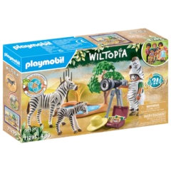 Playmobil - Wiltopia - Állatfotózás játékszett