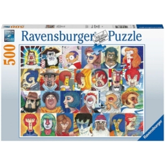 Ravensburger 500 db-os puzzle - Arcok (16830)