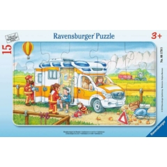 Ravensburger 15 db-os keretes puzzle - Mentők munkában (06170)