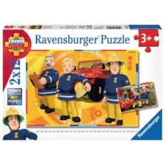Ravensburger 2 x 12 db-os puzzle - Sam, a tűzoltó (07584)