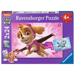 Ravensburger 2 x 24 db-os puzzle - Mancs őrjárat - Skye és Everest (09152)