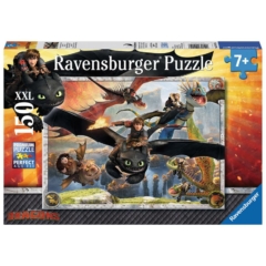 Ravensburger 150 db-os XXL puzzle - Így neveld a sárkányodat (10015)