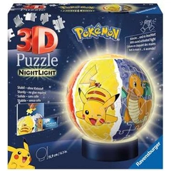 Ravensburger 72 db-os 3D világító gömb puzzle - Pokémon (11547)