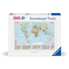 Ravensburger 1000 db-os  puzzle - Világtérkép (12000065)