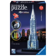 Ravensburger 216 db-os 3D Night Edition puzzle - Chrysler Building (12595)
