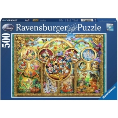Ravensburger 500 db-os puzzle - Disney család (14183)