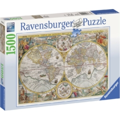 Ravensburger 1500 db-os puzzle - Történelmi térkép (16381)