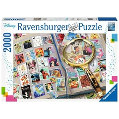 Ravensburger 2000 db-os puzzle - Disney bélyeggyűjtemény (16706)