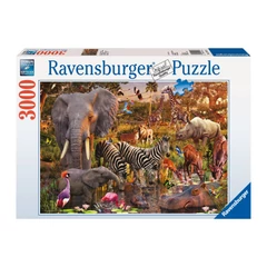 Ravensburger 3000 db-os puzzle - Afrikai állatok (17037)
