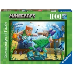 Ravensburger 1000 db-os puzzle - Minecraft - Vizi világ (17187)