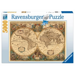 Ravensburger 5000 db-os puzzle - Történelmi világtérkép (17411)