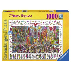 Ravensburger 1000 db-os puzzle - James Rizzi - Times Square (19069)