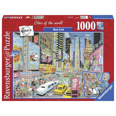 Ravensburger 1000 db-os puzzle - Cities of the World - New York (19732)