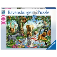 Ravensburger 1000 db-os puzzle - Kalandok a dzsungelben (19837)