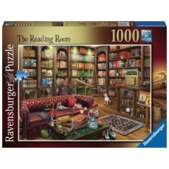 Ravensburger 1000 db-os puzzle - A könyvtárszoba (19846)