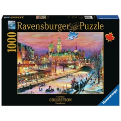 Ravensburger 1000 db-os puzzle - Canadian Collection - Winterlude fesztivál, Ottawa (19868)