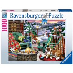 Ravensburger 1000 db-os puzzle - After Skiing (17474)