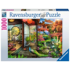 Ravensburger 1000 db-os puzzle - Kyoto Japanese Garden Teahouse (17497)