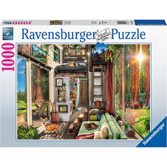 Ravensburger 1000 db-os puzzle - Redwood Forest Tiny House (17496)