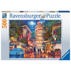 Ravensburger 500 db-os puzzle - Pisa utcáin (17380)