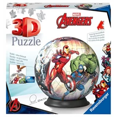 Ravensburger 72 db-os 3D gömb puzzle - Marvel - Bosszúállók (11496)