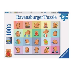 Ravensburger 100 db-os XXL puzzle - Capybara (12004386)