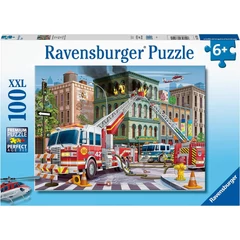 Ravensburger 100 db-os XXL puzzle - Tűzoltóautók (13329)