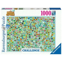 Ravensburger 1000 db-os puzzle - Challenge - Animal Crossing (17454)
