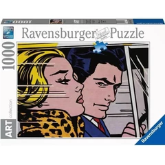 Ravensburger 1000 db-os puzzle - Art Collection - Roy Lichtenstein - Az autóban (17179)