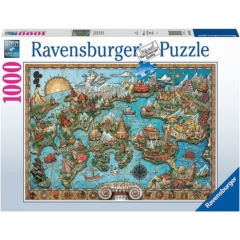 Ravensburger 1000 db-os puzzle - Atlantisz (16728)