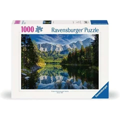 Ravensburger 1000 db-os puzzle - Az Eibsee tó és a Zugspitze, Wettersteingebirge (12000653)