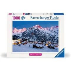 Ravensburger 1000 db-os puzzle - Beautiful Mountains - Mürren, Bernese Oberland, Svájc (12000254)