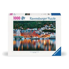 Ravensburger 1000 db-os puzzle - Bergen, Norvégia (12000669)
