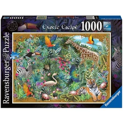 Ravensburger 1000 db-os puzzle - Beyond the wild - Exotic escape (16827)