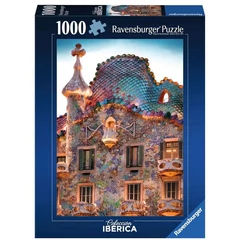 Ravensburger 1000 db-os puzzle - Colección Ibérica - Casa Batlló, Barcelona (12000308)