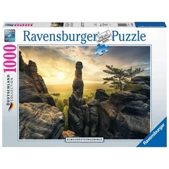 Ravensburger 1000 db-os puzzle - Deutschland Collection - Elba homokkő-hegység (17093)