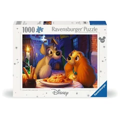 Ravensburger 1000 db-os puzzle - Disney Collectors Edition - Susi és Tekergő (12000003)