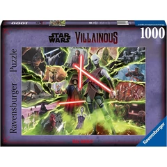 Ravensburger 1000 db-os puzzle - Disney gonoszai - Asajj Ventress (17341)
